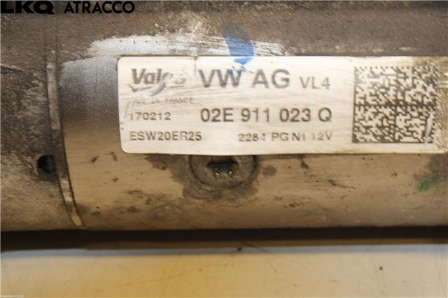 Starter diesel til VW Tiguan 2007-2011 (Type I, Fase 1)  (02E911024H|)