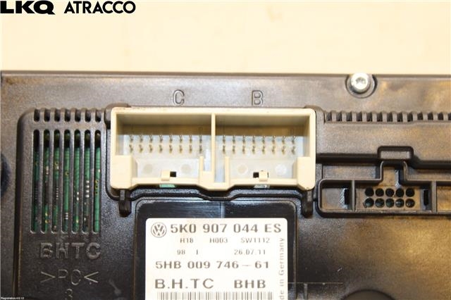 Varmeapparat betjening til VW Golf VI 2008-2012  (5K0907044FE|)