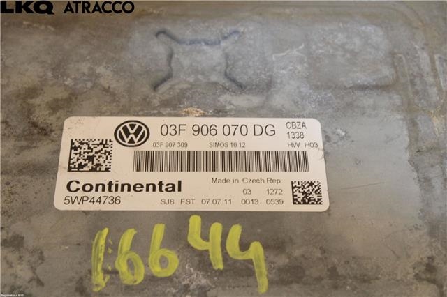 Styreenhet motor til VW Golf VI 2008-2012  (03F906070FT|)