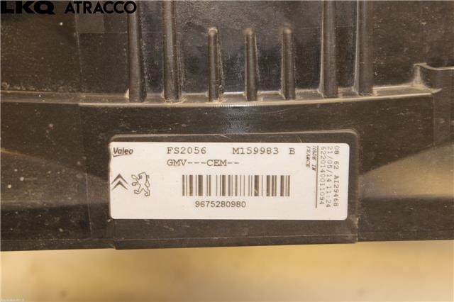 Kjølevifte til Peugeot 2008 2013-2019 (Type I)  (9675280980|)
