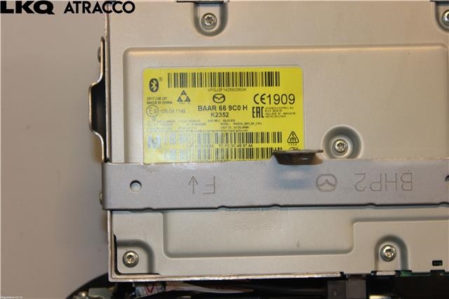 Multimedia display (MCU - Media Controller Unit) til Mazda 3 2016-2019 (Type III, Fase 2)  (BAAR669C0H|)