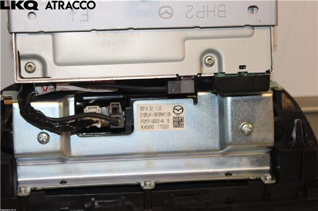 Multimedia display (MCU - Media Controller Unit) til Mazda 3 2016-2019 (Type III, Fase 2)  (BAAR669C0H|)