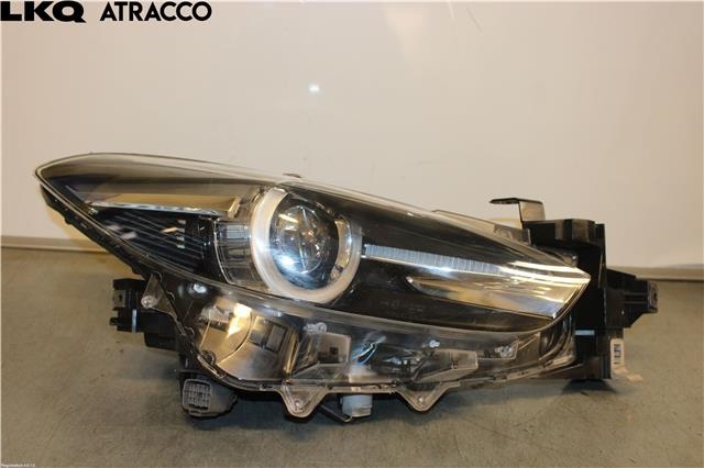 Frontlykt høyre halogen til Mazda 3, 2016-2019 (Type III, Fase 2)  (BSP551031G)
