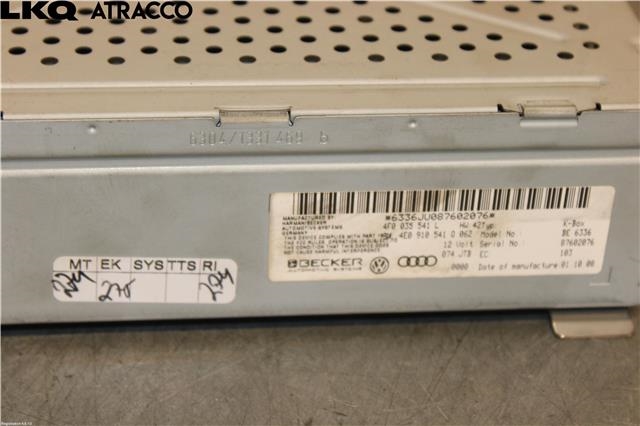 Bilstereo til Audi A5 2007-2016 (Type I) (4F0035541NX|)