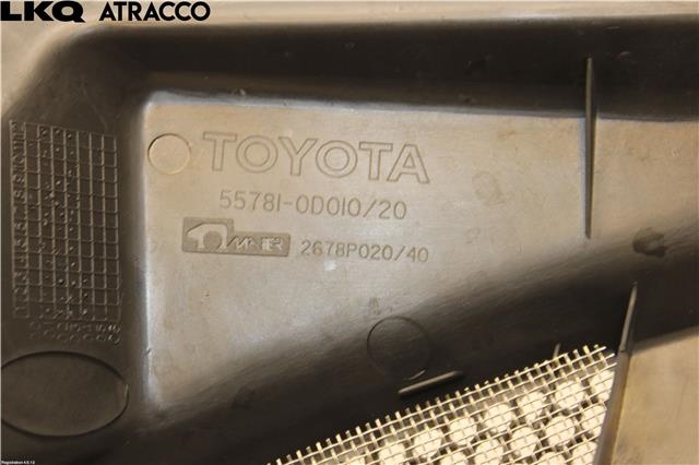 Deksel til Toyota Yaris 2003-2005 (Type I, Fase 2)  (557810D010|)