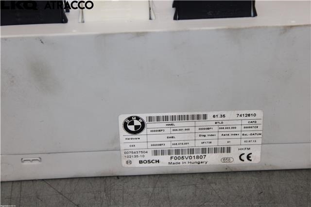 Styreenhet elektrisk bakluke til BMW 3-Serie 2012-2018 (F30/F31/F34) (F30/F31/F34) (61357412610|)