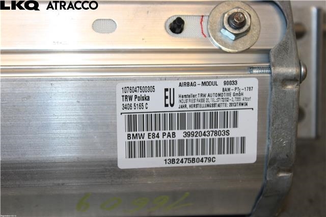 Airbag passasjer til BMW X1 2009-2015 (E84) (E84) (72129204378|)