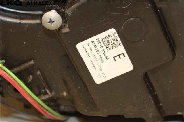Frontlykt høyre halogen til Nissan Leaf 2011-2017 (Type I)  (260103NL5A|)