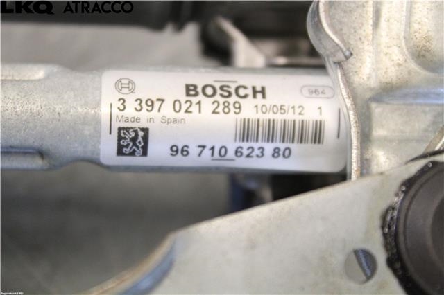 Viskermotor frontrute til Peugeot 3008 2009-2016 (Type I)  (6405PA|)