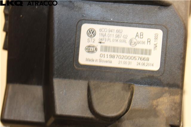 Tåkelykt høyre foran til VW Polo 2014-2017 (Type V, Fase 2) (6C0941662|)