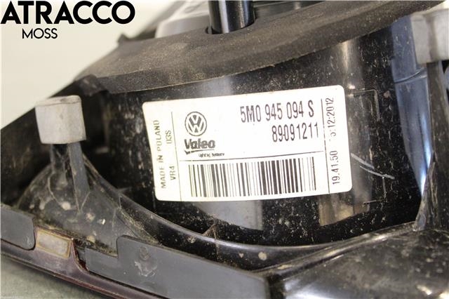 Baklykt høyre indre til VW Golf, Plus/Cross 2009-2013 (Fase 2)  (5M0945094S|)