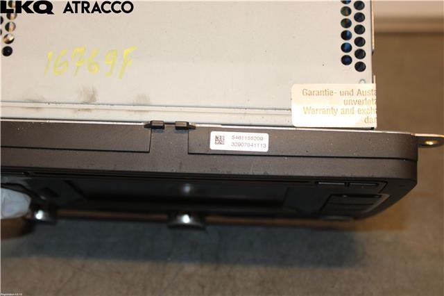 Bilstereo til VW Touran 2010-2015 (Type I, Fase 3)  (3C0035279GX|)