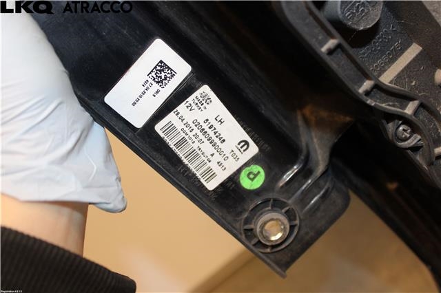 Baklykt venstre til Fiat Doblo 2010-->> (Type II)  (51974248|)