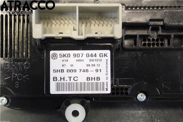 Varmeapparat betjening til VW Golf VI 2008-2012  (5K0907044GK|)