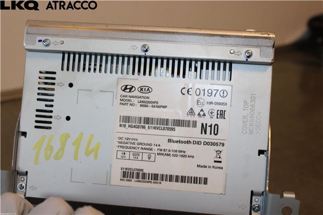 Bilstereo til Hyundai i30 2017-2020 (Type III) (96550G4100PMP|)