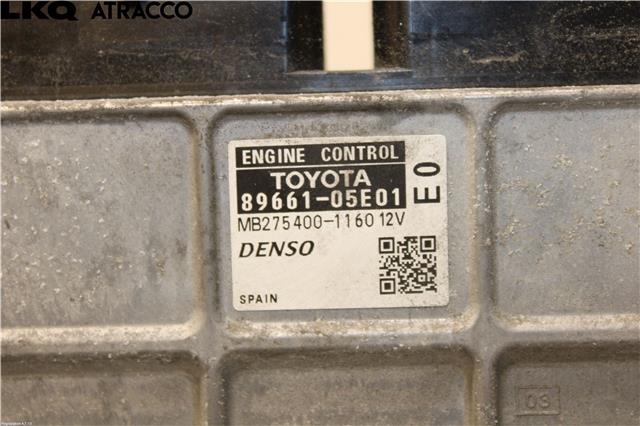 Styreenhet motor til Toyota Avensis 2009-2015 (Type III, Fase 1)  (8966105E01|)