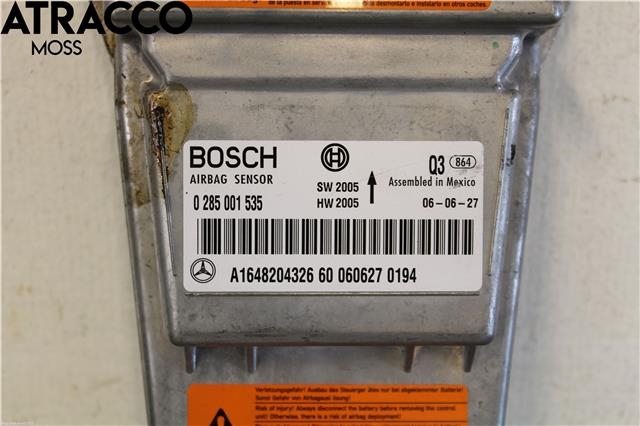 Airbag elektronikk til Mercedes ML 2005-2011 (W164) (W164) (A1648205785|)