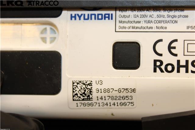 Batterilader kabel til Hyundai Ioniq Electric 2016-2019 (Fase 1) (91888G7530|)