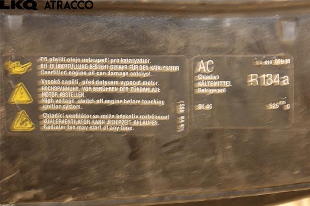 Frontplate øvre til Škoda Superb 2008-2015 (Type II) (3T0805588D|)