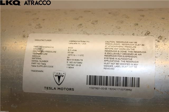 Diverse deler til Tesla Model X 2016-->>  (147437900A|)