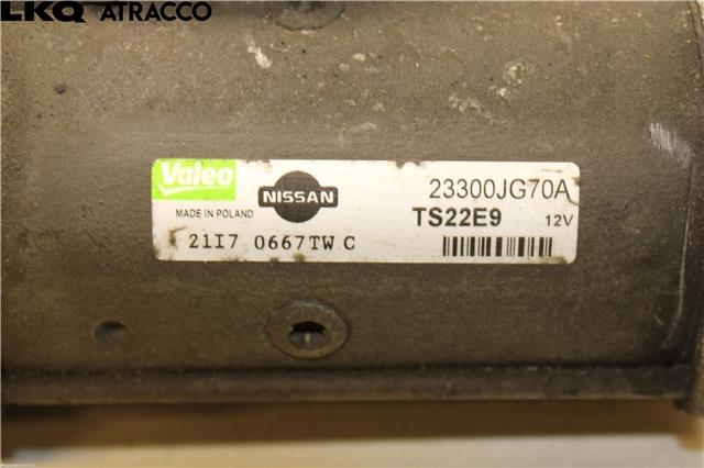 Starter diesel til Nissan X-Trail 2007-2014 (T31) (T31) (23300JG70A|)