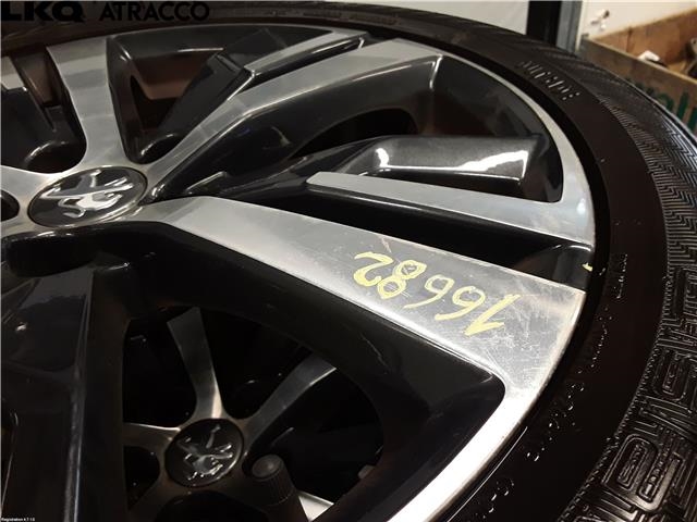 Hjulsett aluminium sommer til Peugeot 508 2011-2014 (Type I, Fase 1) (9809687377|)