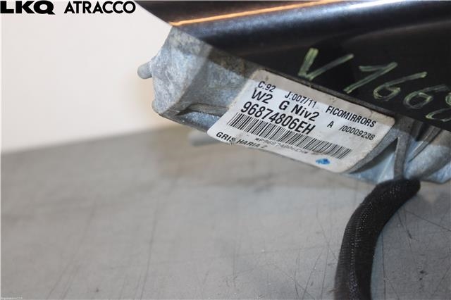 Speil venstre til Peugeot 508 2011-2014 (Type I, Fase 1)  (8154SH|)