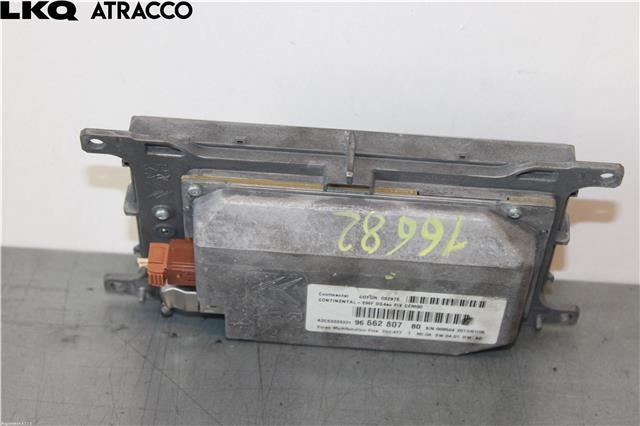 Multimedia display (MCU - Media Controller Unit) til Peugeot 508 2011-2014 (Type I, Fase 1)  (9836586580|)