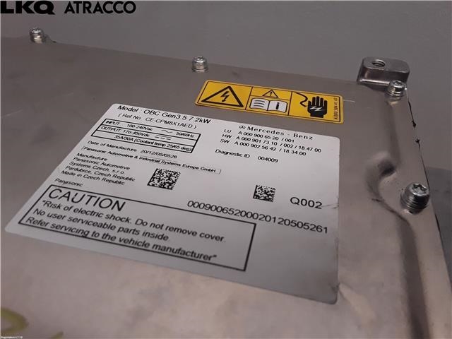 Batterilader kabel til Mercedes EQC 2019-->>  (A0009006520|)