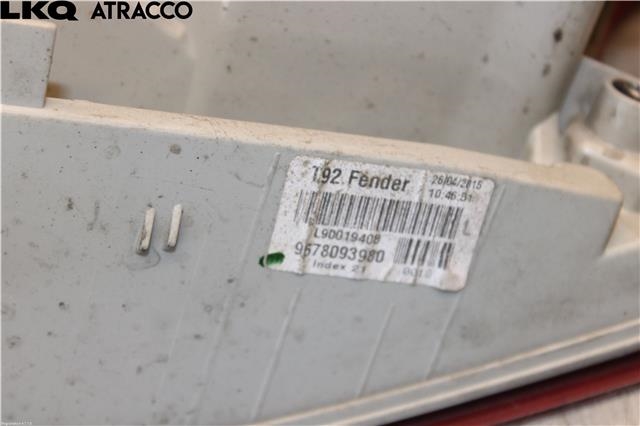 Baklykt venstre til Peugeot 308 2013-2021 (Type II) (9678093980|)