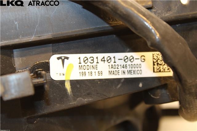 Kjølevifte til Tesla Model X 2016-->> (104850000F|)