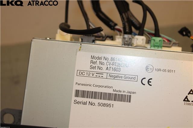 Bilstereo til Toyota RAV4 2019-->> (Type V)  (8614042580|)