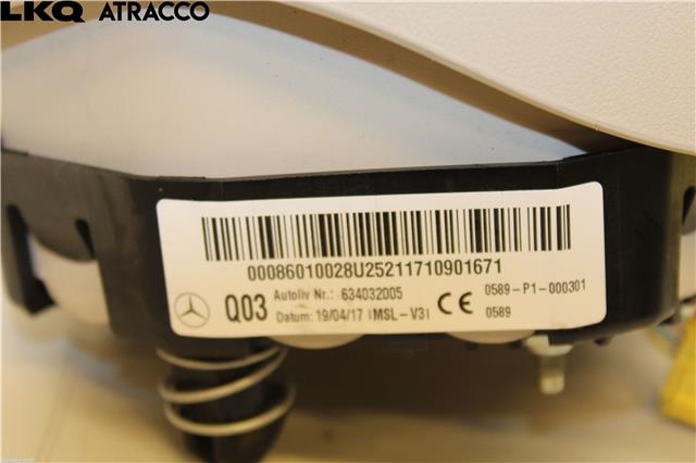 Airbag rattpute til Mercedes E-Klasse 2016-2023 (W213) (W213) (A0008604700|)