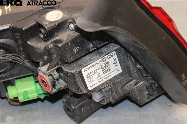 Baklykt høyre til Audi A3 2016-2020 (Type III, Fase 2)  (8V4945092B|)