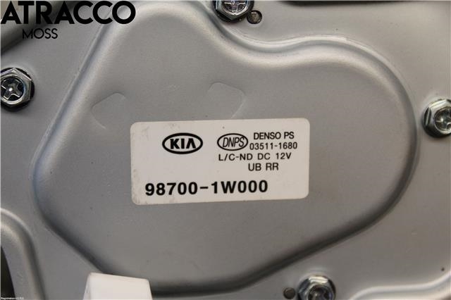 Viskermotor bakrute til Kia Rio 2011-2017 Type III  (987001W000|)