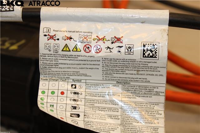 Batterilader kabel til Citroën ë-C4 2020-->>  (9844468880|)
