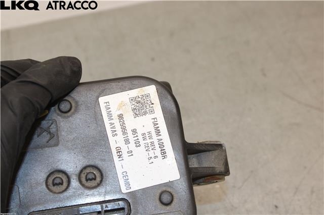 Horn/signalhorn til Peugeot 208 2019-->> (Type II)  (9825956180|)