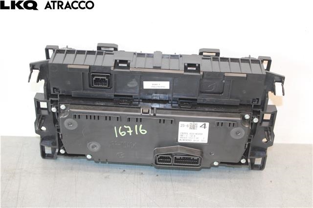 Varmeapparat betjening til Mazda 6 2015-2018 (Type III, Fase 2)  (GMF161190B|)