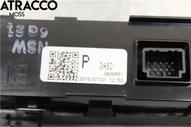 Bryter setevarme til Mazda CX-3 2015-2022  (DA6D55260|)