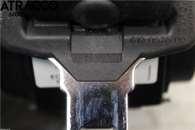 Sikkerhetsbelte bak midtre til BMW 3-Serie 2012-2018 (F30/F31/F34) (F30/F31/F34) (72117292005|)