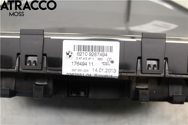 Instrumentpanel til BMW 3-Serie 2012-2018 (F30/F31/F34) (F30/F31/F34) (62108718270|)