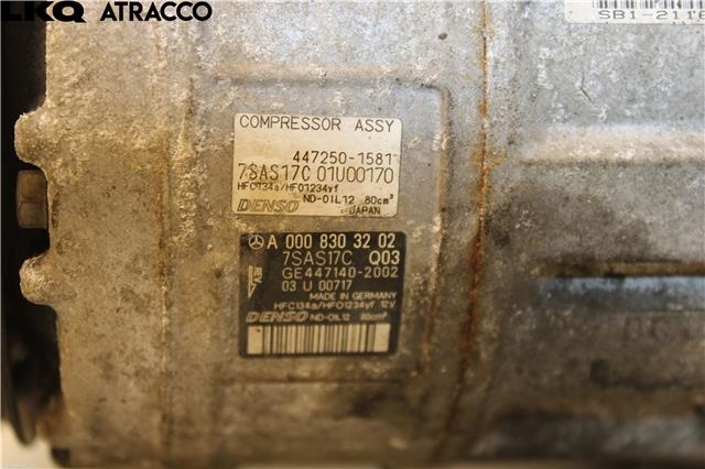 Aircondition kompressor til Mercedes E-Klasse 2016-2023 (W213) (W213) (A0008303202|)