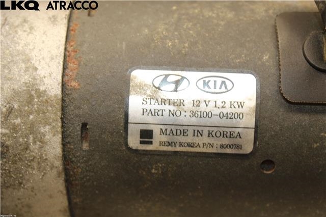 Starter til Kia Rio 2017-->> Type IV (3610004200|)
