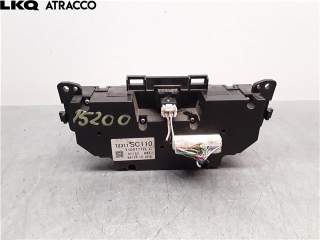 Varmeapparat betjening til Subaru Impreza 2008-2012 (Type III)  (72311SC110|)
