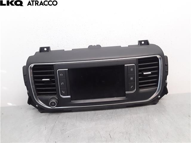 Multimedia display (MCU - Media Controller Unit) til Peugeot Expert, 2016-->> (Type III)  (9831665880)