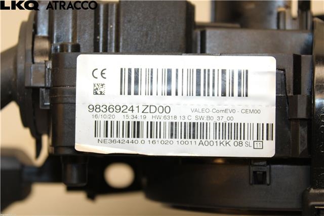 Bryter combi til Peugeot 2008 2019-->> (Type II)  (98255383ZD|)