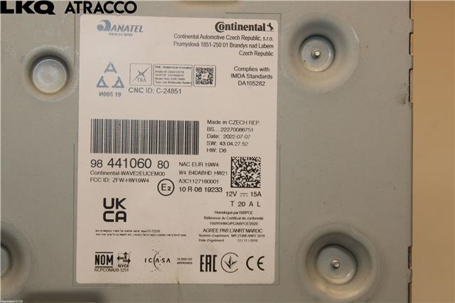 Bilstereo til Citroën ë-C4 2020-->>  (1684967680|)