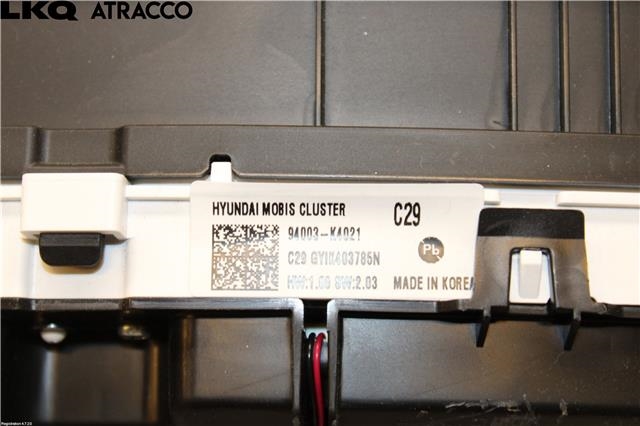 Instrumentpanel til Hyundai Kona 2017-2021 (Type I, Fase 1)  (94003K4021|)