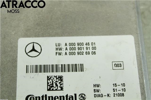 Styreenhet diverse til Mercedes S-Klasse 2005-2013 (W221) (W221) (A0009004700|)