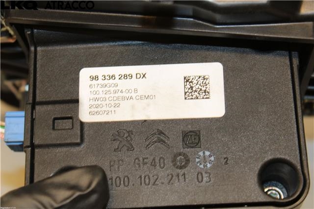 Girstang/girvelger automat til Peugeot 2008 2019-->> (Type II)  (98336289DX|)